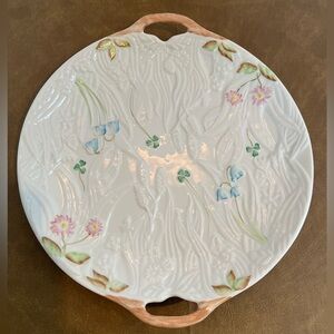 Limited Edition Beleek Irish Heritage Collection Bountiful Garden Tray